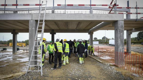 <p>Am Mittwoch war Baustellentag der CSC - auch in Ostbelgien.</p>