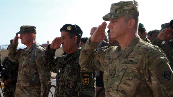 <p>Die US-Truppenzahl in Afghanistan könnte möglicherweise weiter auf 8.600 sinken.</p>