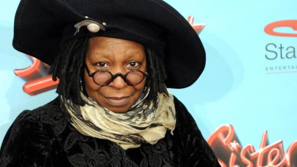 <p>Schauspielerin Whoopi Goldberg stand 2010 in Hamburg vor der Premiere des Musicals „Sister Act“ auf dem Roten Teppich.</p>