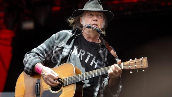 <p>Vor 50 Jahren brachten Neil Young (im Bild) und die US-Band Crazy Horse ihr Debüt heraus.</p>