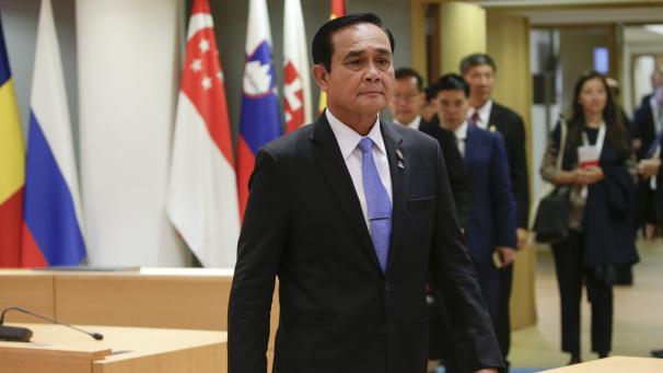 <p>Prayut Chan-o-cha war vor fünf Jahren durch den Sturz einer demokratischen Regierung an die Macht gekommen.</p>