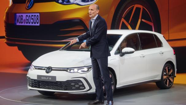 <p>Der Golf 8 wurde am Donnerstagabend der Weltöffentlichkeit vorgestellt.</p>