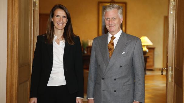<p>Der König hat Sophie Wilmès am Sonntag mit der Regierungsführung betraut.</p>