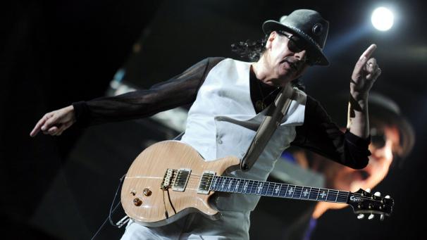 <p>Carlos Santana</p>
