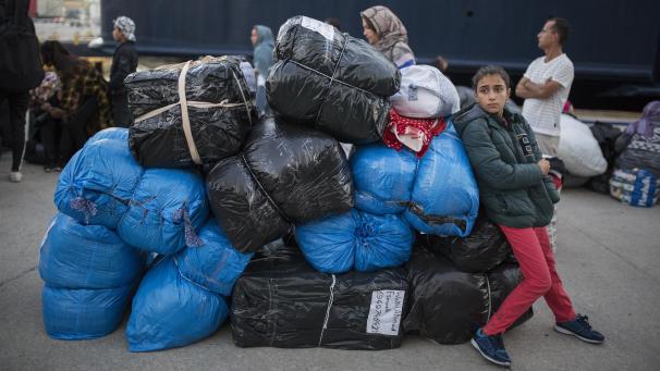 <p>Seit Monaten erreichen immer wieder Flüchtlinge und Migranten Griechenland.</p>