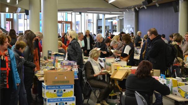<p>Am Wochenende findet im Triangel St.Vith eine große Bücherbörse statt.</p>