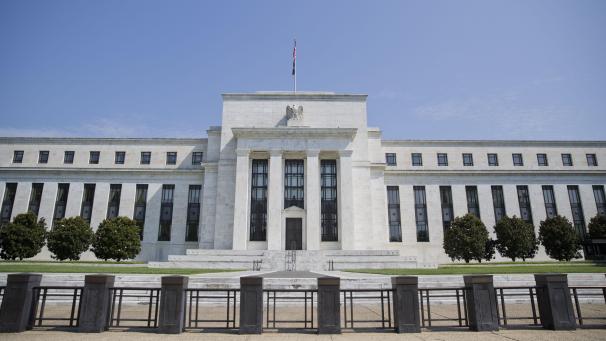 <p>Das Marriner S. Eccles Federal Reserve Board Building, Hauptsitz der US-Notenbank Federal Reserve (Fed).</p>