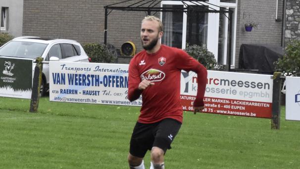 <p>Herstals Jordan Remacle ist bislang Toptorjäger der Liga.</p>