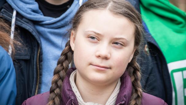 <p>Greta Thunberg möchte auf keinen Fall ein Flugzeug nehmen.</p>