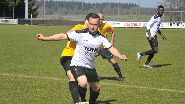 <p>Vor zwei Jahren spielte Billy Jottard noch im Dress des KFC Rocherath.</p>