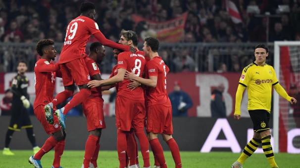 <p>Serge Gnabry erzielte das 2:0 für die Bayern.</p>