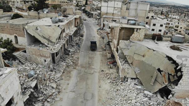 <p>Der IS war vor allem in Syrien stark vertreten.</p>