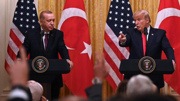<p>Am Mittwoch hatten sich Erdogan (l.) und Trump in Washington getroffen.</p>