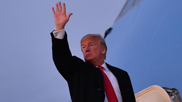 <p>Donald Trump twitterte während der Anhörung fleißig.</p>