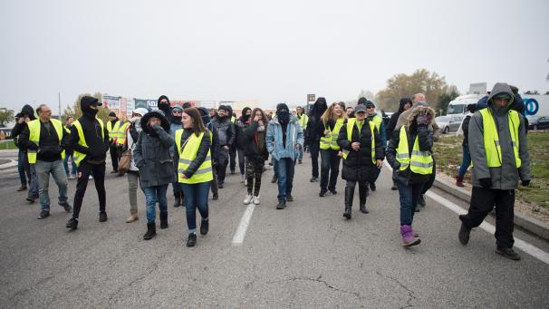 <p>Die „Gelbwesten“ gingen am Samstag wieder auf die Straße.</p>