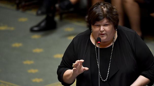 <p>Maggie de Block: „Wenn wir zurückschrecken, heißt das, dass wir kapitulieren“.</p>