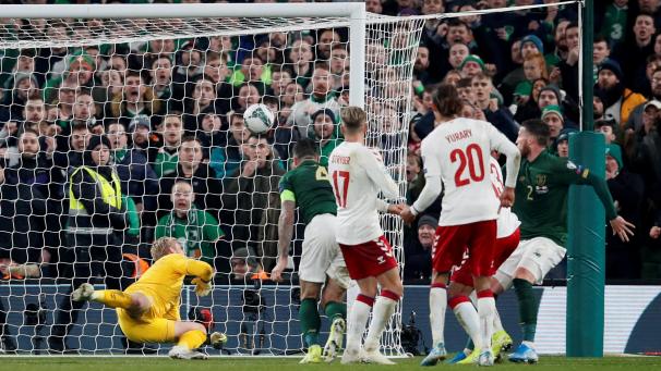 <p>Der Ausgleich durch Matthew Doherty (4) reichte nicht: Irland nimmt nicht an der EM-Endrunde teil.</p>