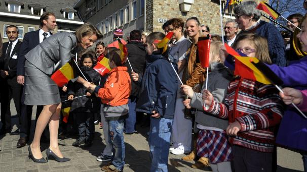 <p>Damals noch Prinzessin, besuchte Königin Mathilde die Clinique Reine Astrid in Malmedy zu ihrem 50. Geburtstag im März 2012. Heute steht das Hospital am Scheideweg.</p>