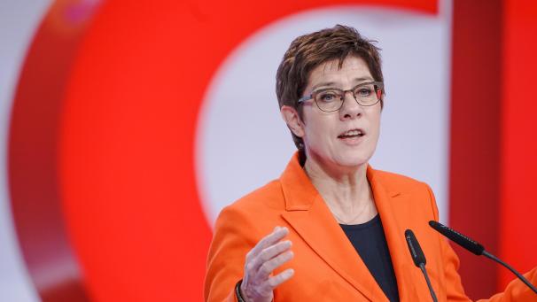 <p>Annegret Kramp-Karrenbauer beim CDU-Bundesparteitag. Ob sie auch Kanzlerkandidatin wird, steht nach wie vor nicht fest.</p>