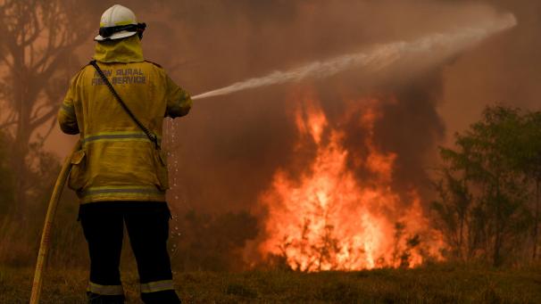 <p>Australische Ermittler haben einen jungen Feuerwehrmann festgenommen, der die Buschbrände im Osten des Landes bewusst verschlimmert haben soll.</p>