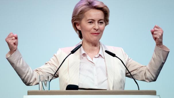 <p>Am Sonntag darf Von der Leyen mit ihrer EU-Kommission durchstarten.</p>