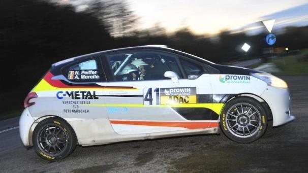 <p>Das ostbelgische Team Peiffer-Maraite bereitete sich bei der Rallye Saar-Ost auf das Finale des RNT vor.</p>