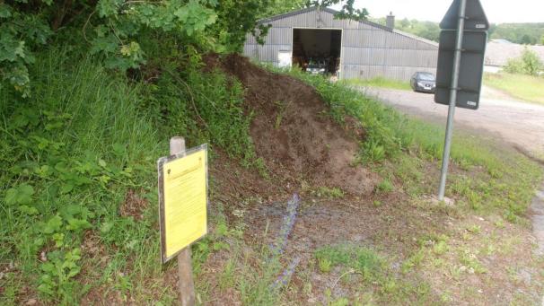 <p>Das Wohngebiet Kreuzberg soll auf dem knapp vier Hektar großen Grundstück hinter der früheren Gemeindehalle entstehen.</p>
