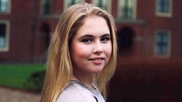 <p>Dieses Foto von Prinzessin Amalia machte der König höchstpersönlich.</p>