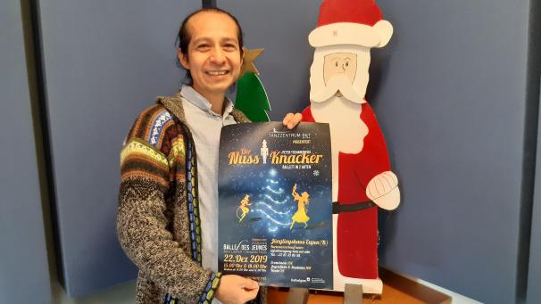 <p>Fernando Flores freut sich schon auf die Aufführungen in Eupen.</p>