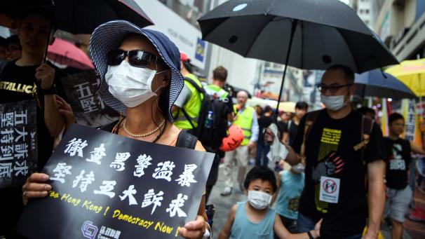 <p>Seit sechs Monaten gibt es in Hongkong Proteste.</p>