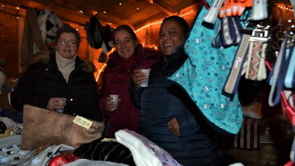 <p>Fröhliche Stimmung herrschte beim Unterstädter Adventsgrillen.</p>
