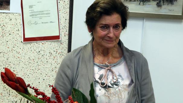 <p>Lisette Meyers alias Marie-Elise zeigt ihre Werke in Büllingen.</p>