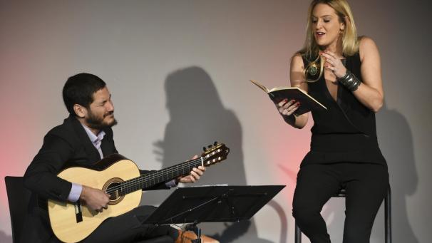 <p>Mit Leo Rondó und Céline Scheen trafen klassische europäische Musik und traditionelle südamerikanische Klänge aufeinander.</p>
