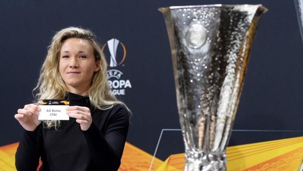 <p>Die ehemalige deutsche Nationalspielerin Josephine Henning bescherte Gent das Hammerlos gegen Rom im Achtelfinale.</p>