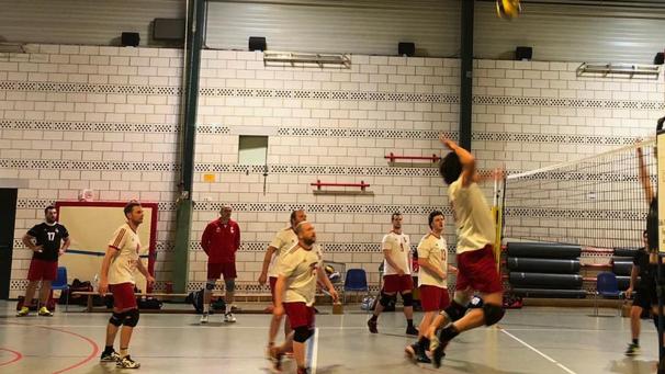 <p>Ein Angriff der St-Vither (Foto VBC Lommersweiler)</p>
