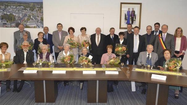 <p>Runde Geburtstage und Ehejubiläen werden nunmehr in St.Vith bei einem Empfang im Rathaus gefeiert. 2019 gab es sogar eine Eiserne Hochzeit und eine Gnadenhochzeit.</p>