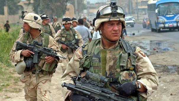 <p>Alle ausländischen Truppen sollen den Irak verlassen.</p>