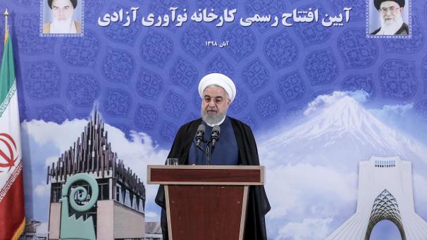 <p>Der iranische Präsident Hassan Rouhani</p>