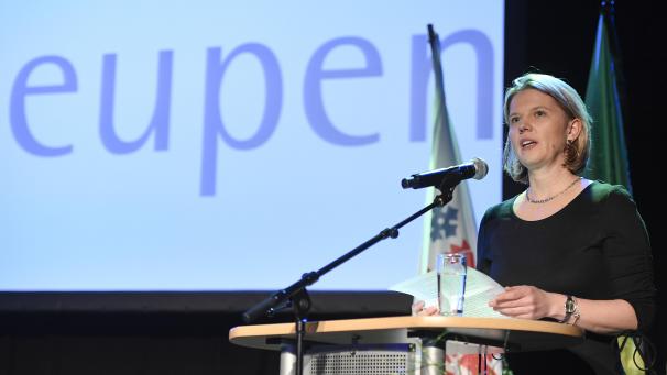 <p>Bürgermeisterin Claudia Niessen hielt am Donnerstagabend ihre Neujahrsansprache im Alten Schlachthof.</p>