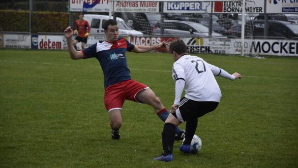 <p>Joel Marx und der USFC Elsenborn hatten am Sonntag einiges zu feiern.</p>