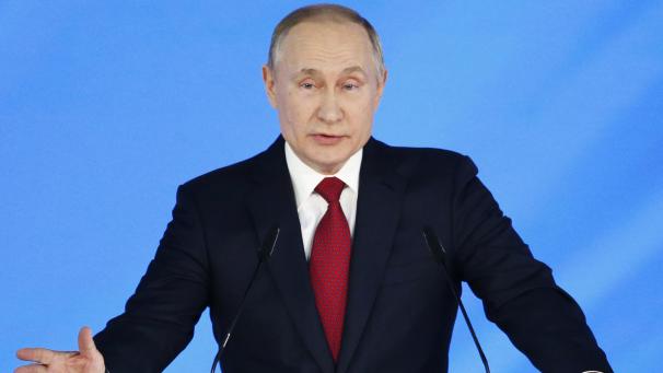 <p>Wladimir Putin, Präsident von Russland, hält eine Rede zur Lage der Nation. In für Russland wirtschaftlich schwierigen Zeiten wendet sich der Kremlchef zum 16. Mal an die Nation.</p>