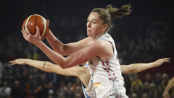 <p>Basketballnationalspielerin Emma Meesseman</p>