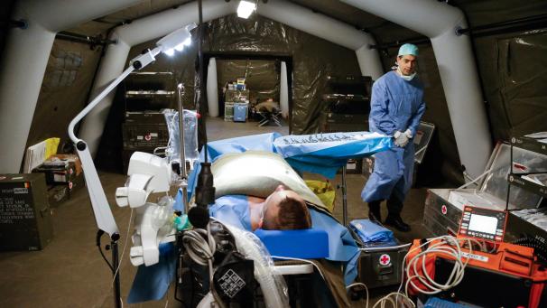 <p>Das belgische Militär investiert zwölf Millionen Euro in die Anschaffung eines neuen Feldhospitals.</p>