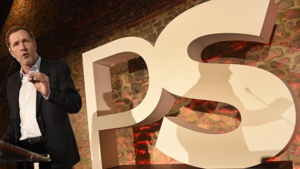 <p>PS-Chef Paul Magnette bei einer Neujahrsansprache am Donnerstagabend in Obaix.</p>