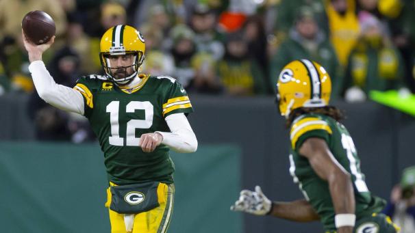 <p>Aaron Rodgers (l.) gilt als einer der besten Quarterbacks seiner Generation.</p>