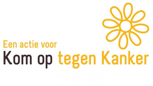 <p>Das Logo der Kampagne „Kom op tegen Kanker“</p>