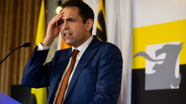 <p>Tom Van Grieken will den Bürger wieder zur Wahlurne schicken.</p>