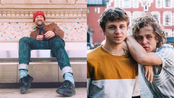 <p>Treten als Headliner beim EMM 2020 auf: Shantel (links) und die Compact Disk Dummies (rechts).</p>