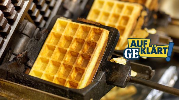 <p>20 Quadrate im Muster vier mal fünf: Das ist die typische Brüsseler Waffel.</p>