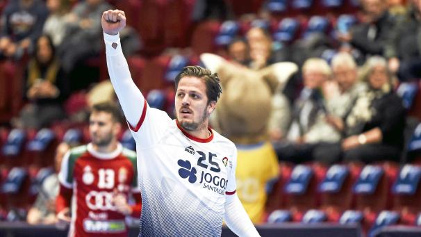 <p>Antonio Areia Rodrigues und die Portugiesen spielen gegen Deutschland um Platz fünf.</p>